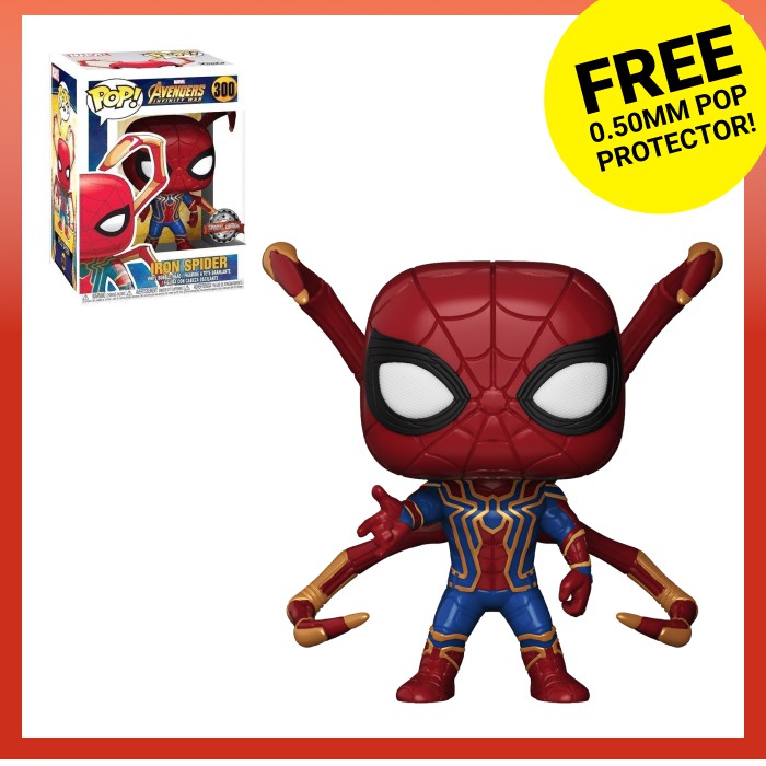 Funko pop iron spider cheap infinity war