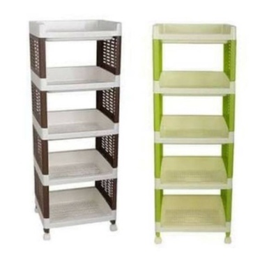 Multi-purpose Yoyo Rack 5 Tiers on Wheels/Yeye Rack 5 Tiers | Shopee ...