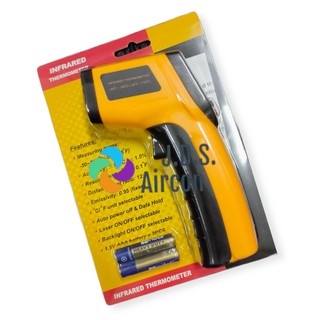 NJTY Non-Contact Digital Temperature Gun Infrared Thermometer -50°C~600°C  with Emissivity Function IR Thermometer for Industrial - AliExpress