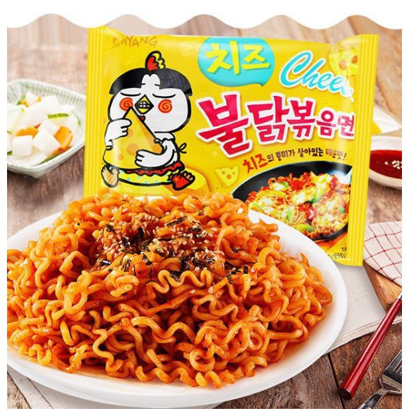 [Samyang] Buldak Cheese Ramyun Fire Chicken Noodles | Shopee Philippines