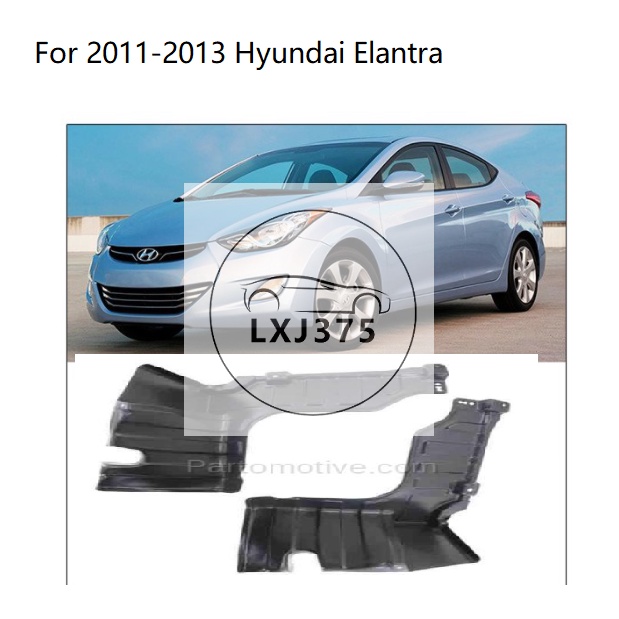 Hyundai Elantra Engine Splash Guard Engine Under