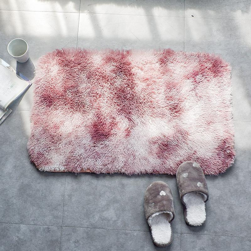 HOMEYOUNG Deluxe Soft Faux Sheepskin Shaggy Floor Rugs Doormat Square