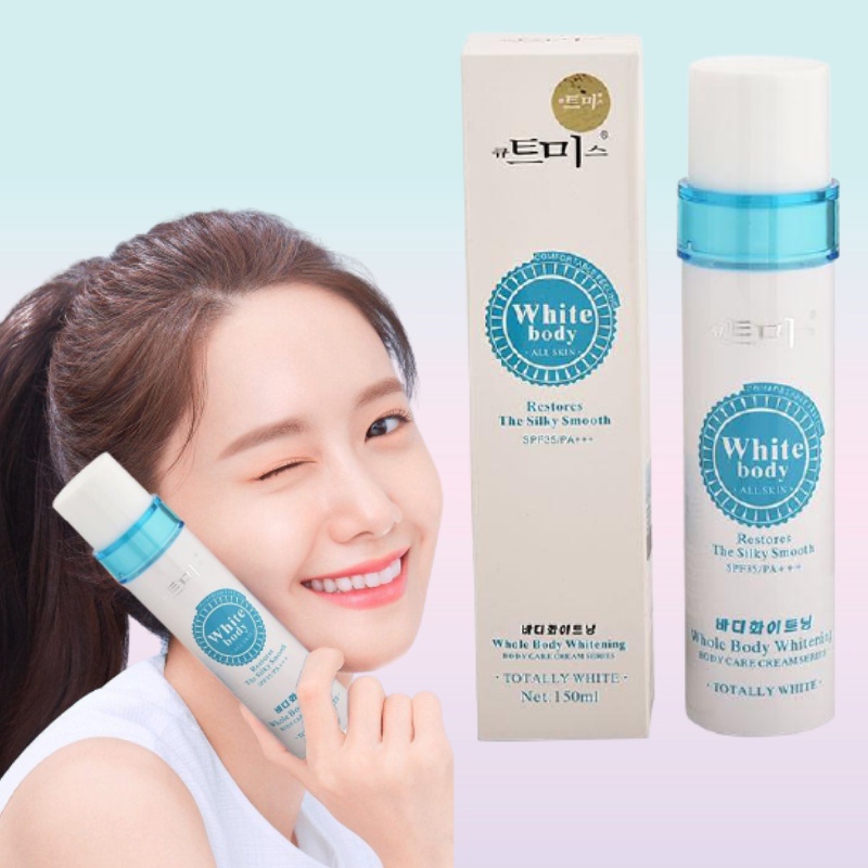 Spot goods Korean White Body Lotion with SPF 35 PA 150ml