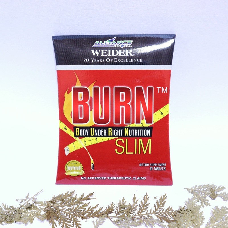 BURN Slim Dietary Supplement 10 Tablets Per Pack Shopee Philippines