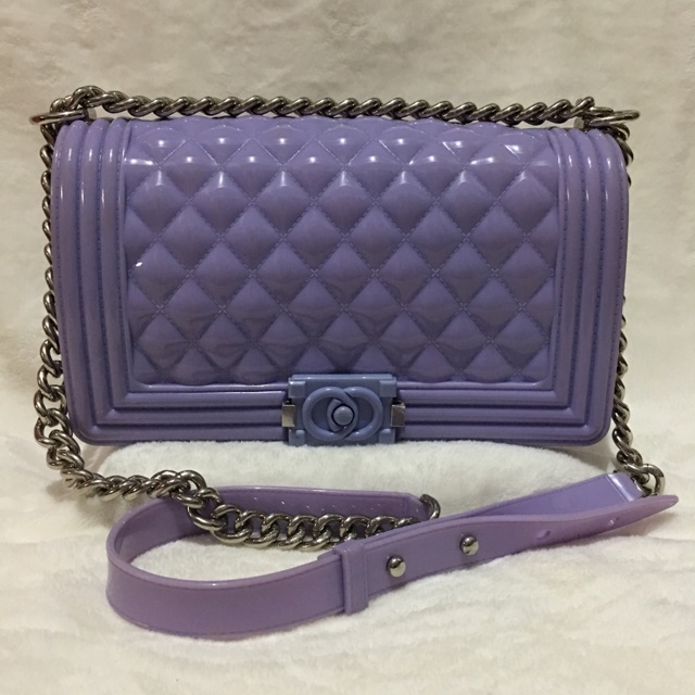 Toyboy jelly bag purple Shopee Philippines