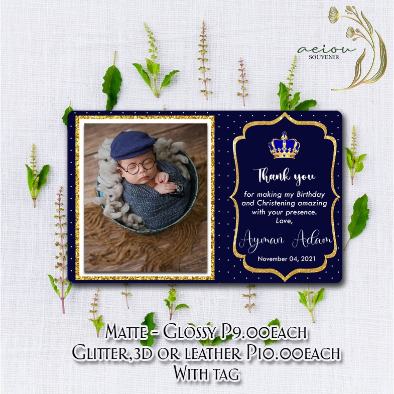 Prince Customized Ref Magnet Souvenir | Giveaway | Birthday ...
