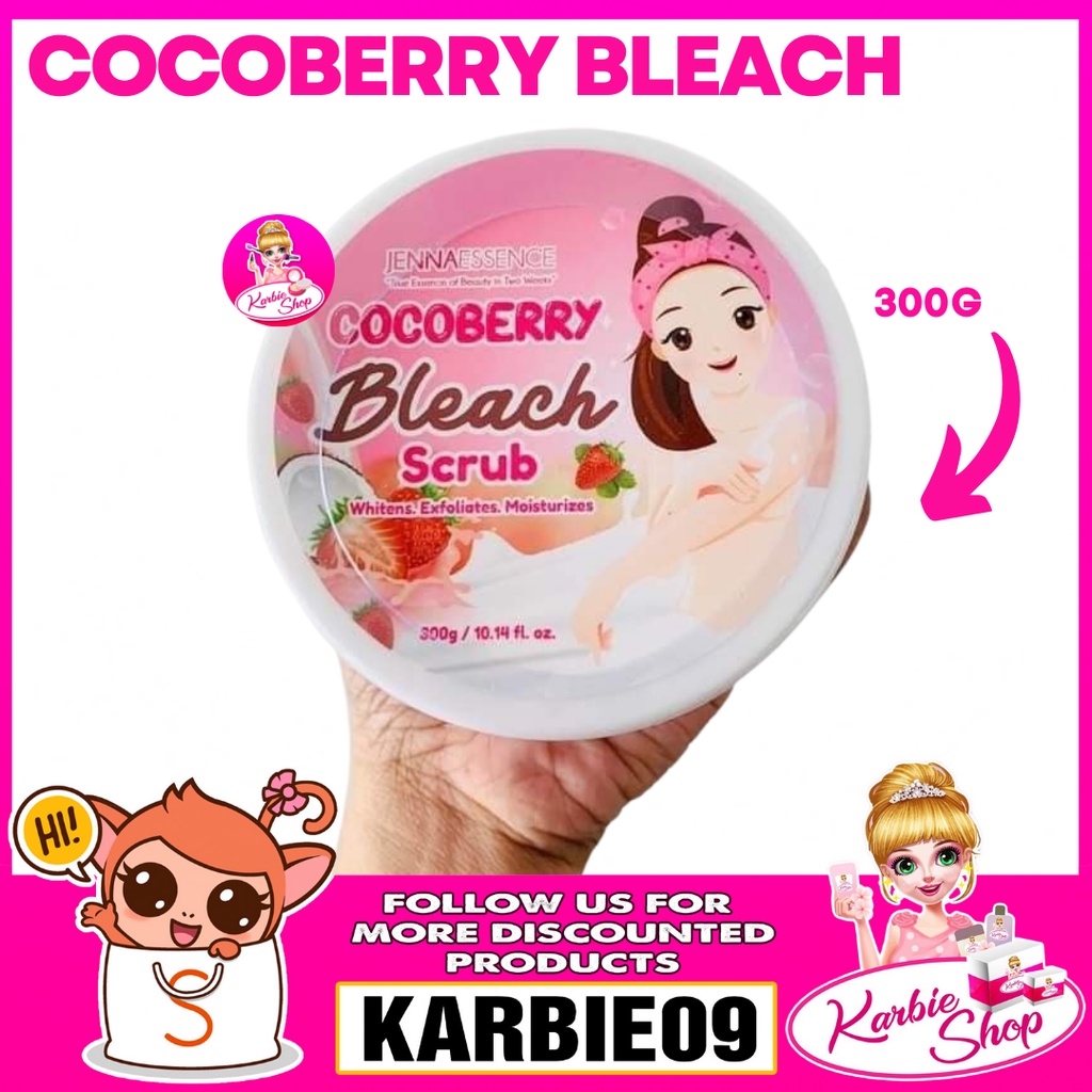 Orig Cocoberry Bleach Scrub 300g by Jenna Essence Shopee Philippines