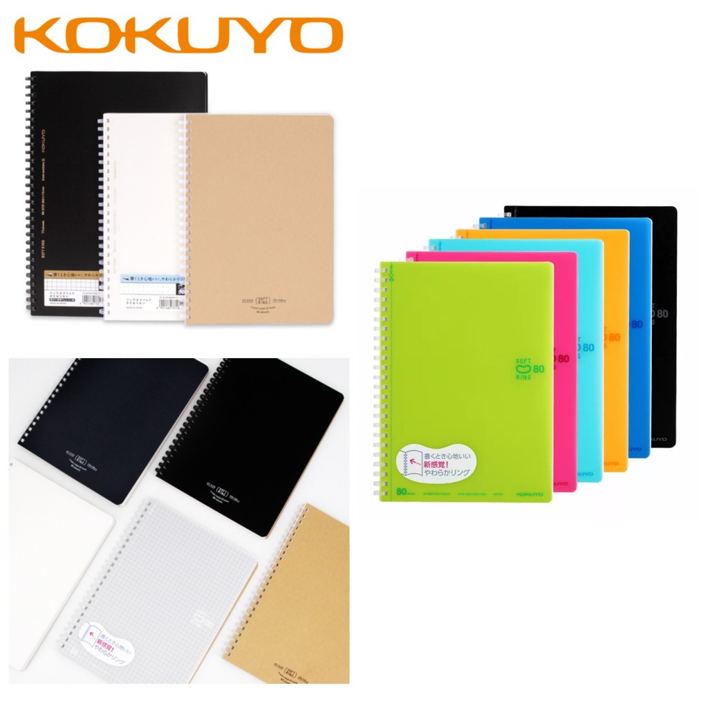 Kokuyo Campus Soft Ring Notebook A5/B5 | Shopee Philippines