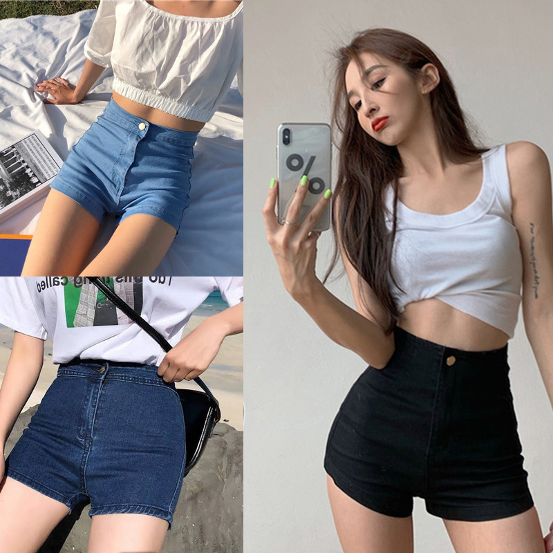 High Waist Korean Style Shorts for Women