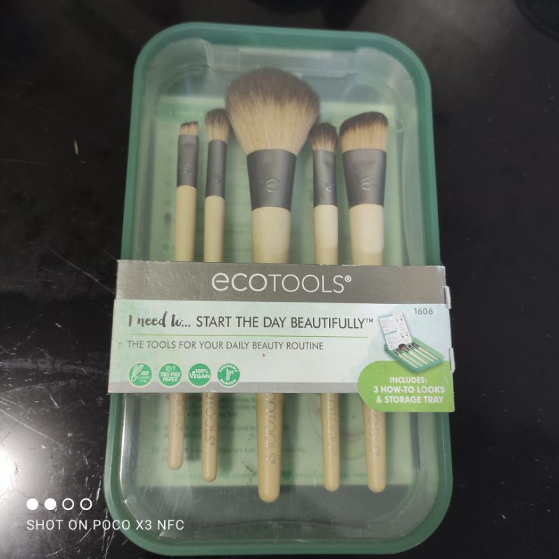 ECOTOOLS START THE DAY BEAUTIFULLY BRUSH SET Shopee Philippines