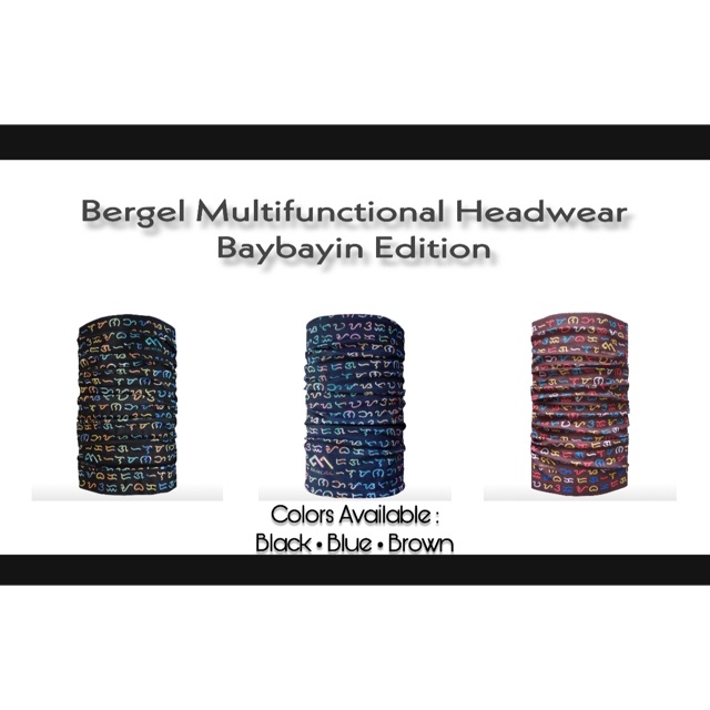 Bergel Baybayin Headwear | Shopee Philippines