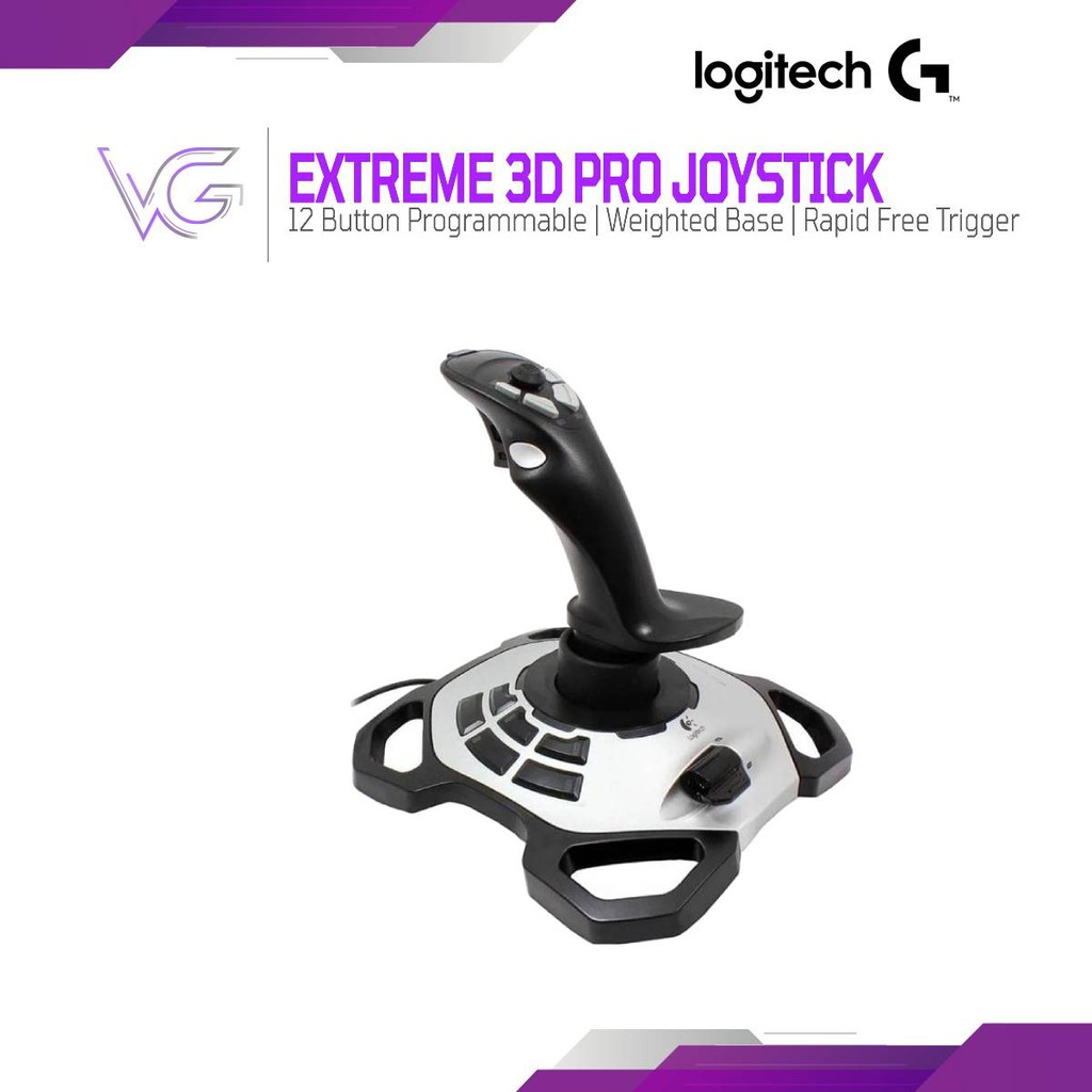 Logitech Joystick USB Extreme 3D PRO Controller (942-000008) | Shopee ...
