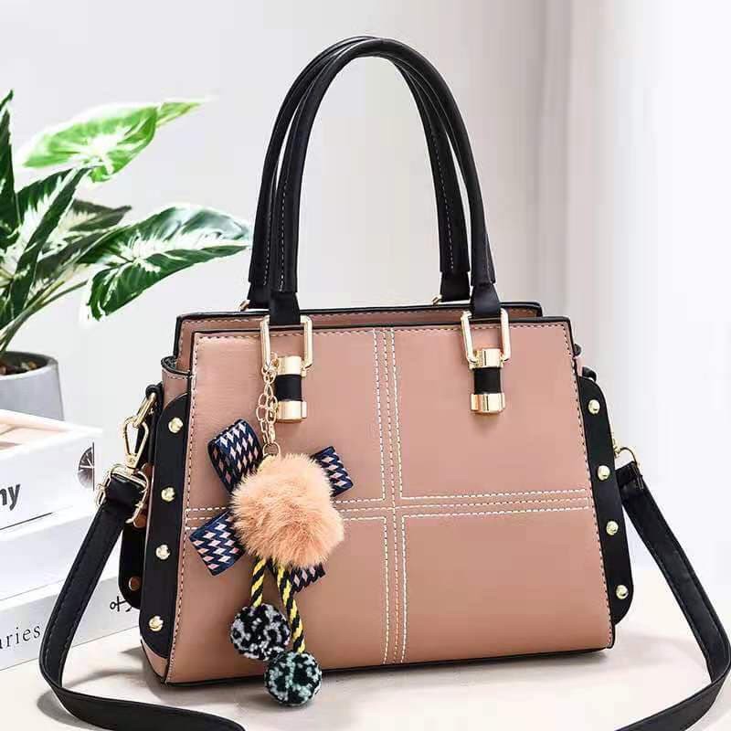 Korean Cross Fashion Sling bag shoulder bag tote bag and hand