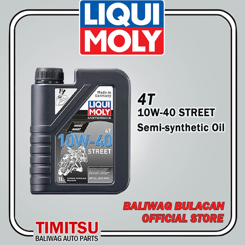 Motor oil Liqui Moly Street 1521 semi-synthetic 4T 10W40 1L -   - motorcycle store