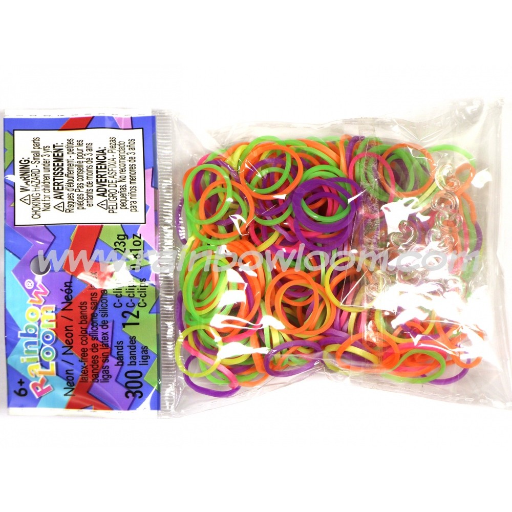 300/100pcs Acrylic S Clips Loom Rubber Band Clips Plastic Jewelry