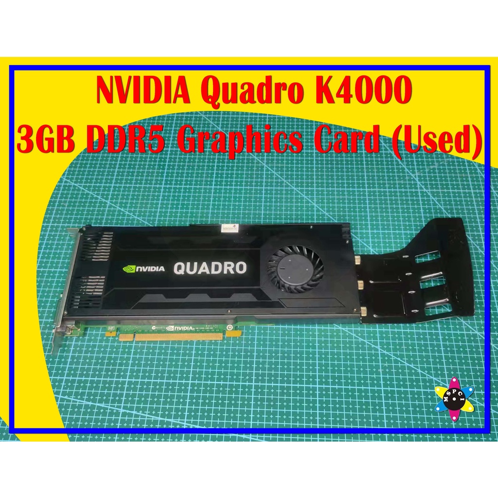 K4000 nvidia shops quadro