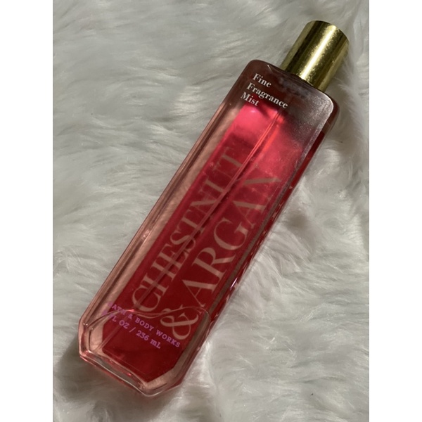 Authentic Bath and Body Works Fine Fragrance Mist, Chestnut and Argan ...