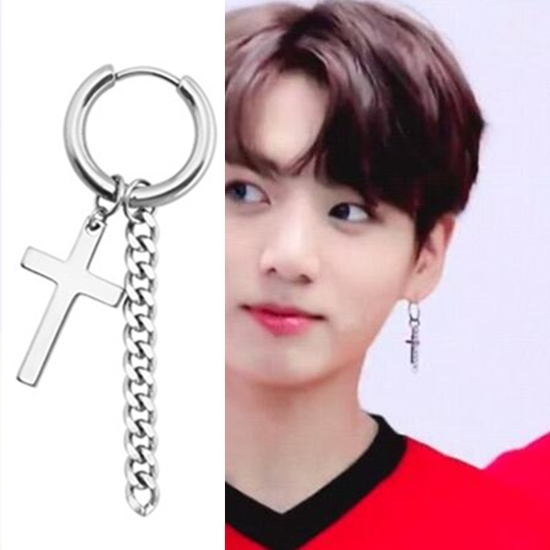 Jimin hot sale earrings dna