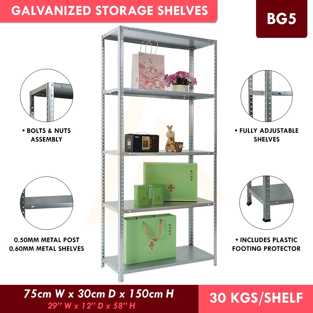 All Steel Storage Rack Metal Rack Shelf 3 Layers 4 Layers 5 Layers Adjustable Storage Kitchen