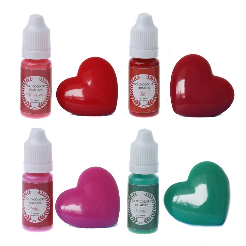 18 Colors Epoxy Resin Dye Solid Liquid Resin Colorant Dye Opaque