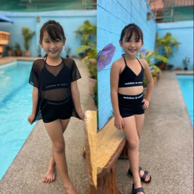 ADIDAS KIDS 3 N 1 SWIMSUIT 2 4 Y.O Onhand Shopee Philippines