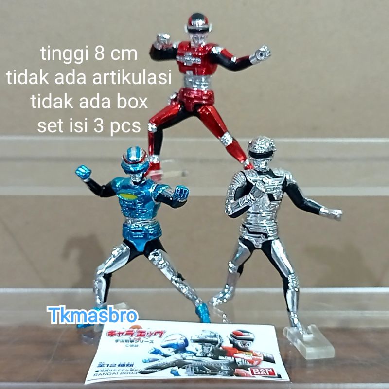 Space Sheriff Sativan Action Figure Display Gavan/ Sharider/ set of 3 ...