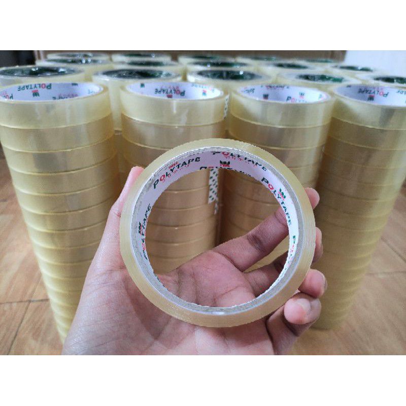 Polytape Stationary Clear Tape 3/4