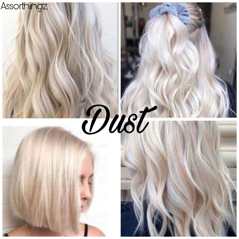 Dust Hair Color With Bleaching Set Shopee Philippines