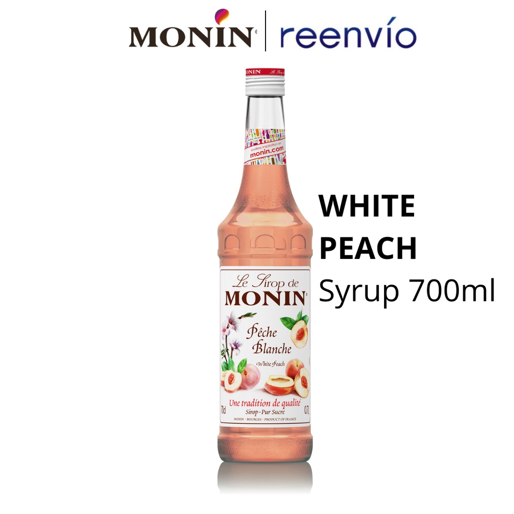 Monin Syrup White Peach 700ml | Shopee Philippines