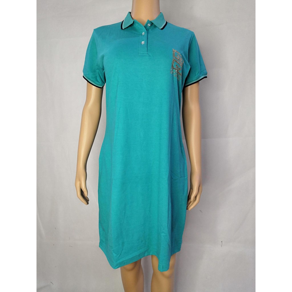 Plain best sale polo dress