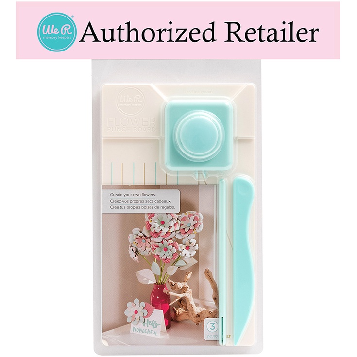 We R Memory Keepers Flower Punch Board Shopee Philippines