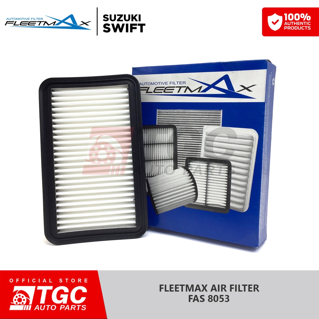 Fleetmax Air Filter Suzuki Swift 2005 2011 FAS 8053 1pc Shopee