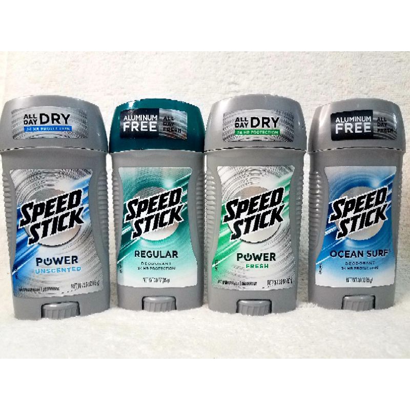 SPEED STICK Power Fresh, Power Unscented,Irish Spring Original ...