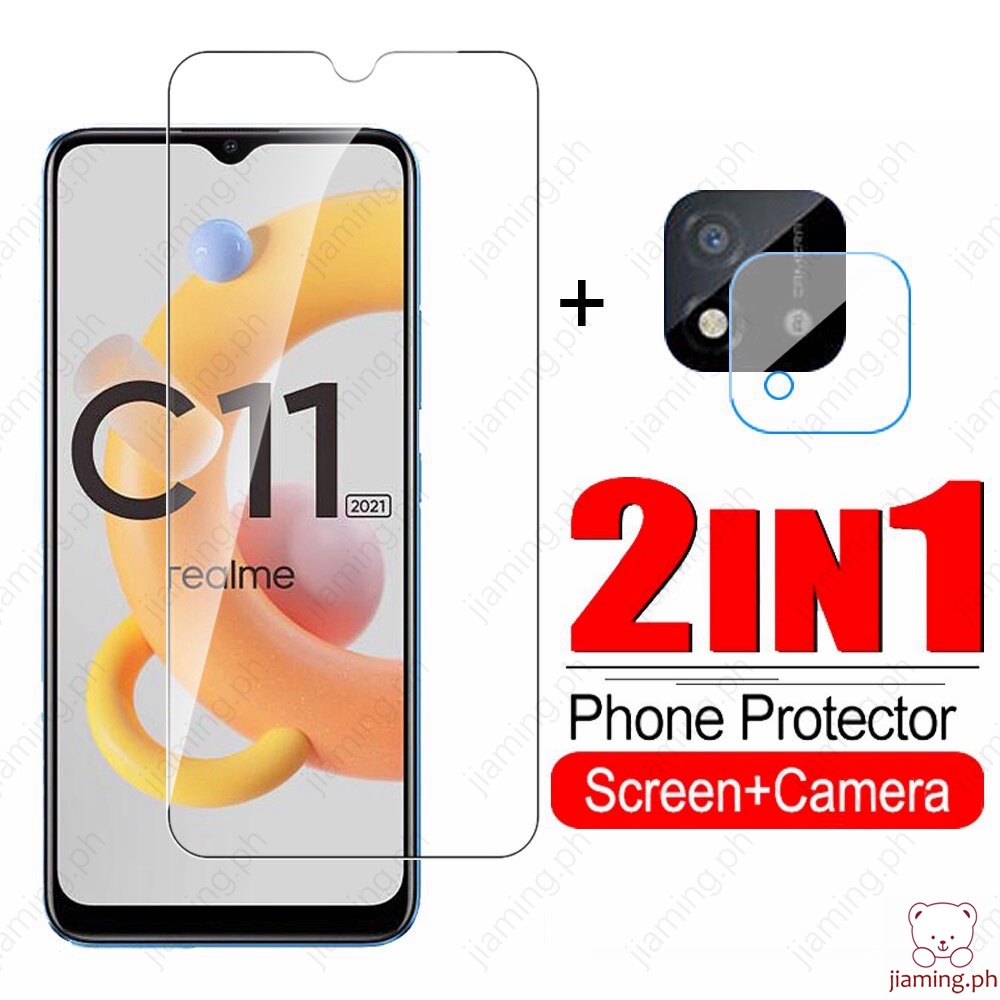 2 in 1 Tempered Glass Realme Note 50 60 C53 5 5i 6i 7i 8 8i 9i Pro C55 ...