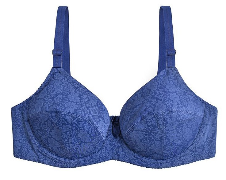 Plus Size Bra Big Size D E Cup 40-48 Wired Bras No Foam Thin Soft ...