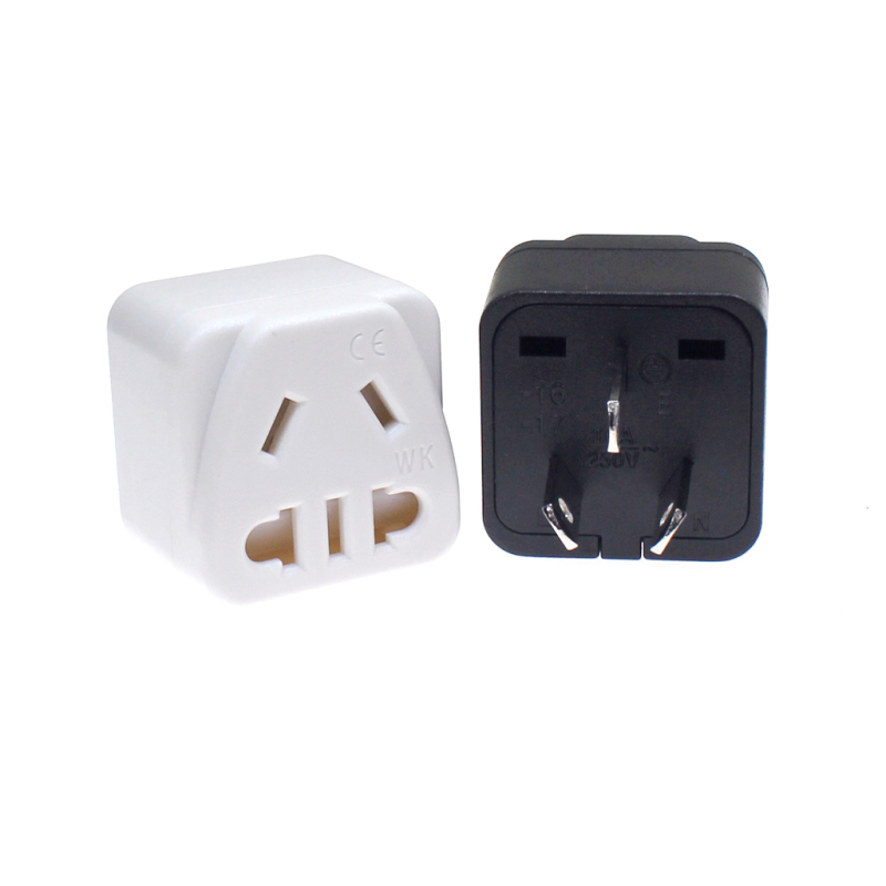 AU New Zealand 3 Pins Travel Plug , US/EU/China Socket To Australia ...