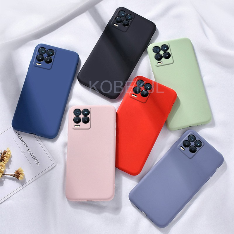 Realme 8 Pro Ultra Thin Soft Liquid Silicone Slim Case Matte Protective 