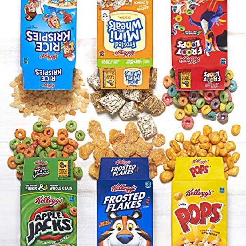 Kellogg's Cereal Assorted (Mini Single Serve Boxes) Shopee Philippines