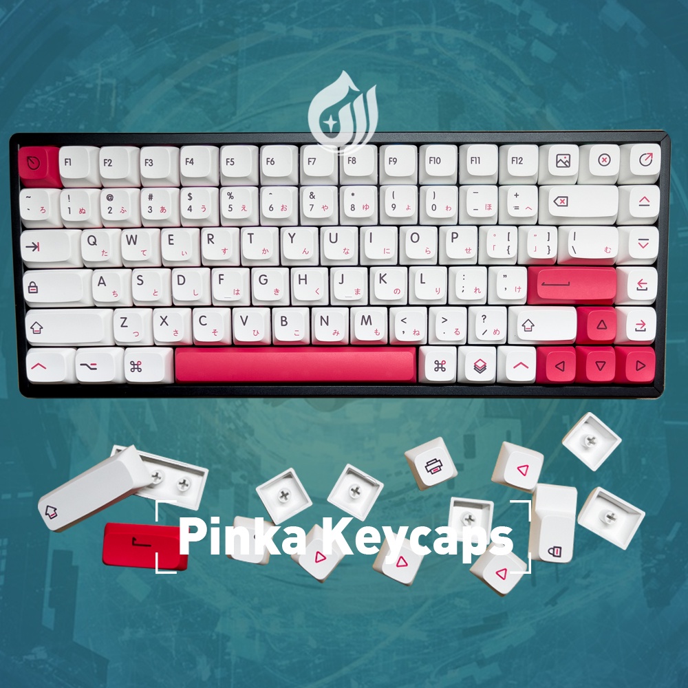 PBT Kon Momo Keycaps XDA Profile Dye-Sub Keycaps For Mechanical ...