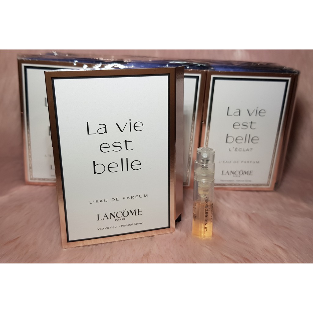 La vie est 2024 belle lancome sample