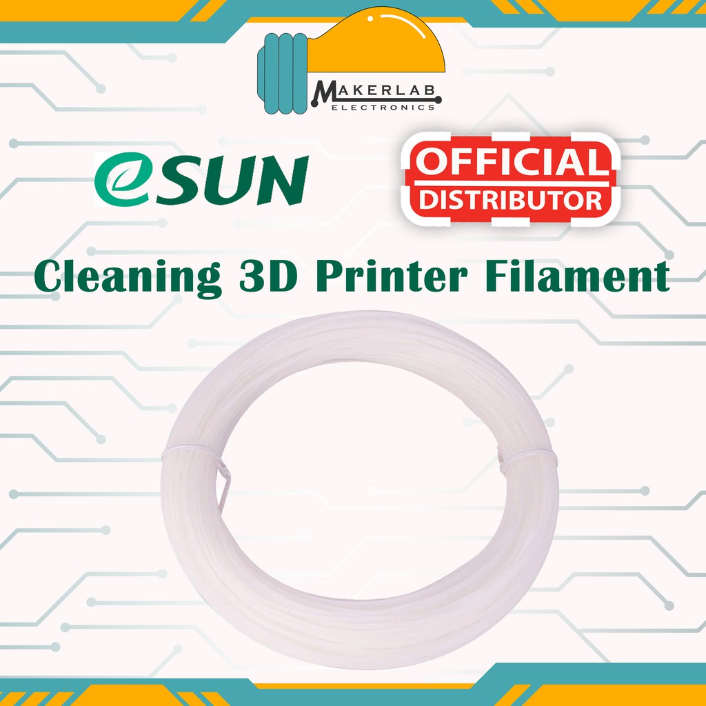 eSUN Cleaning Filament 1.75mm 100g Spool for 3D Printers Shopee