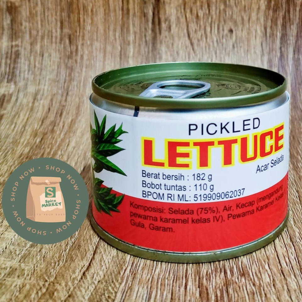 Lettuce Pickled / Pickled Lettuce 182 Grams Shopee Philippines