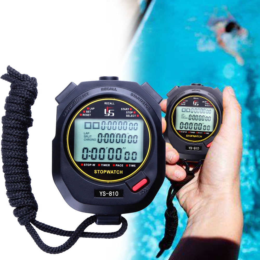 Handheld Alarm Running Digital Sport 10 Channels 3 Rows Accurate ...