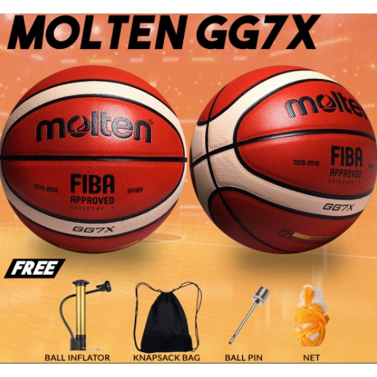 Original Molten GG7X Category 7 PU Leather Material Basketball Ball ...