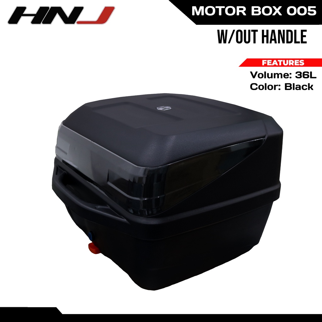 HNJ 005 TOP BOX with Out Handle Motorcycle Compartment Box Rear Luggage ...