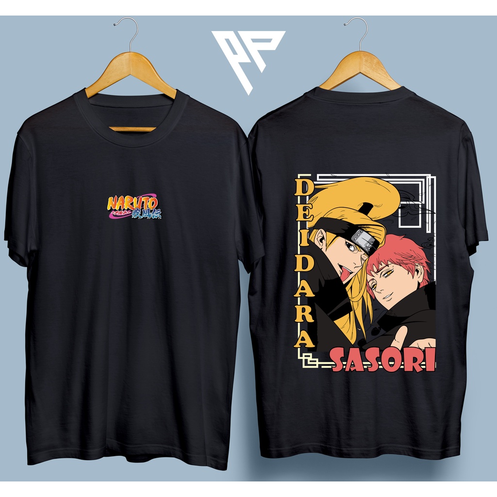 Deidara x Sasori | Naruto Shippuden | Pimped Pixels Cotton Tshirt ...