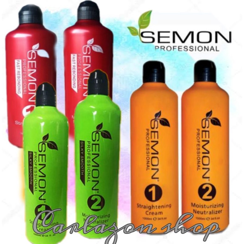 Mondes Hair Rebonding 1000mL Rebonding Set Semon Professional Hair