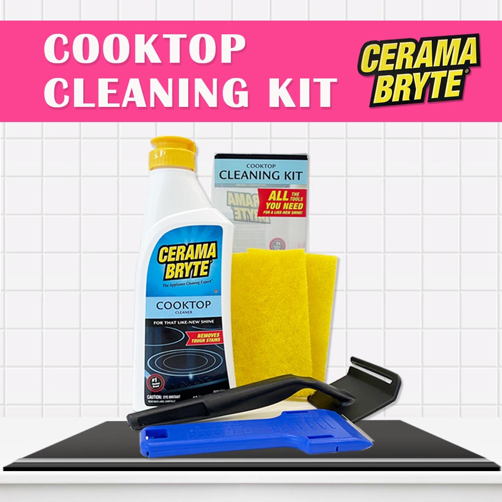 CERAMA BRYTE Cooktop Cleaner Kit/induction stove oven Cleaner Shopee