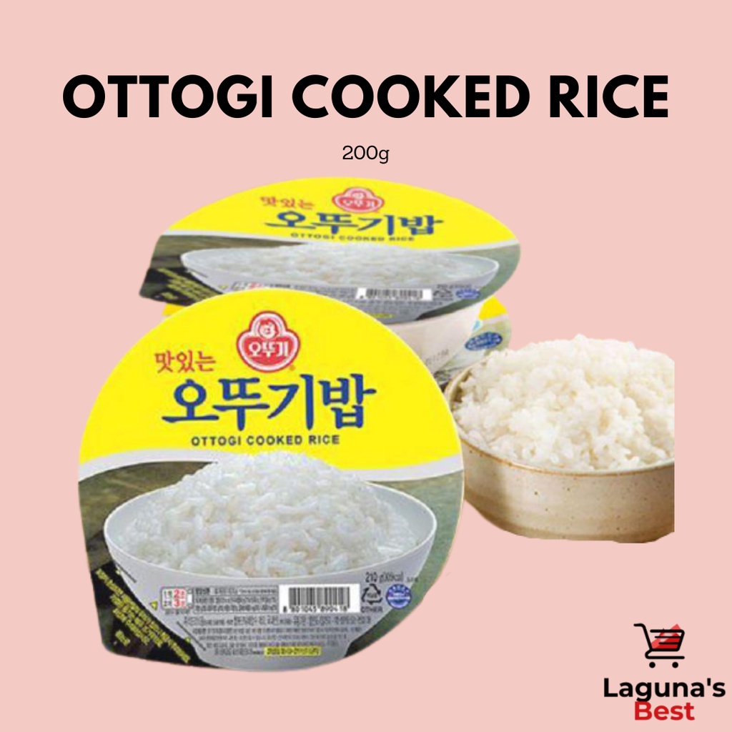 Korean Ottogi Cooked Rice 200g | Shopee Philippines