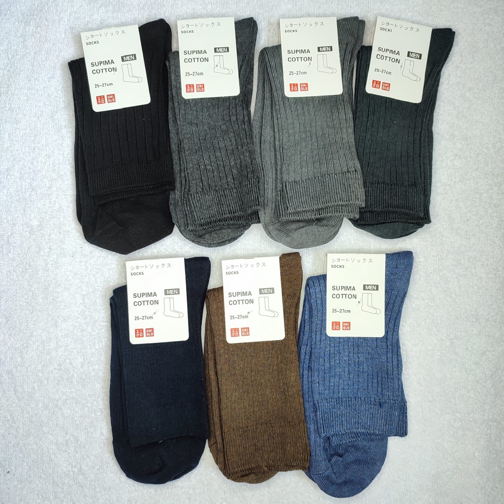 Uniqlo Socks Men's Socks Uniqlo Casual Motif And Polos Cotton Original ...